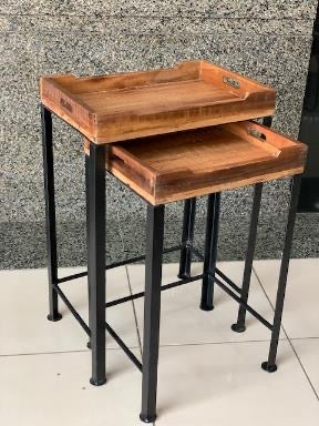 Reclaimed wooden nested Tray Table (Copy)