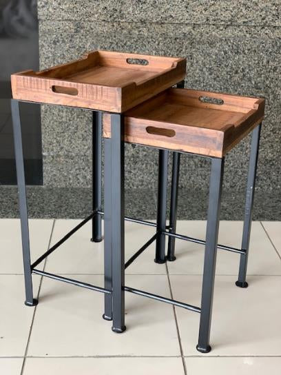 Reclaimed wooden nested Tray Table (Copy)