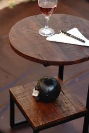 Reclaimed Wood Side Table