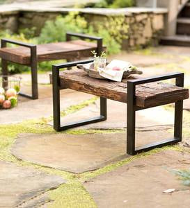 Reclaimed Wood Bench