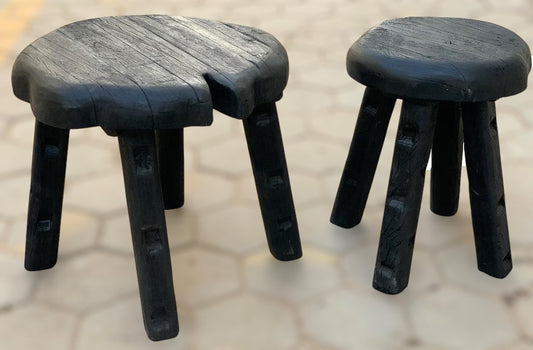 Reclaimed Wood Naga Table (Set of two)