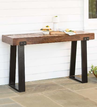 Rustic Console Table