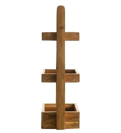 Teak wood Utiliy Caddy | Book Shelf