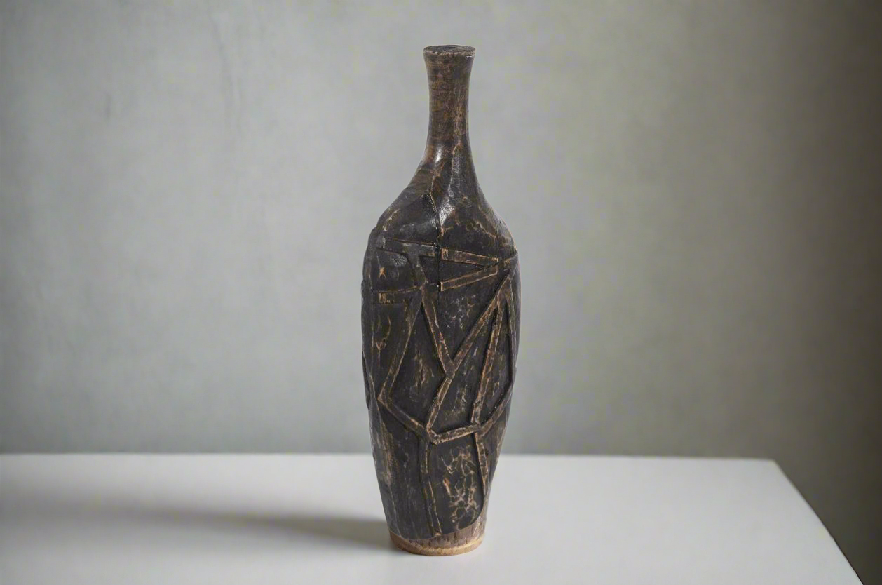 Wooden Vase