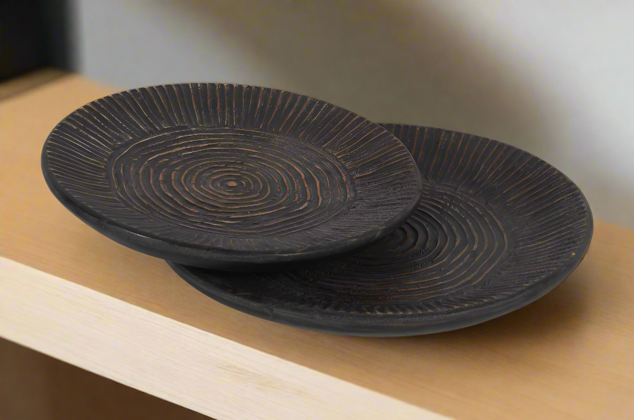 Wooden Tray set of two