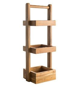 Teak wood Utiliy Caddy | Book Shelf